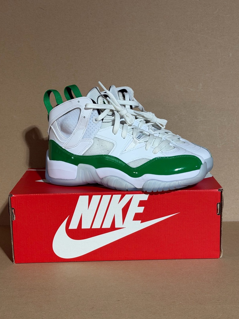 Air Jordan Jumpman Two Trey GS White Lucky Green 7Y DQ8431-130